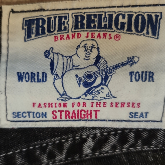 True Religion Jeans Basic Straight w/Flaps - Picture 4 of 5